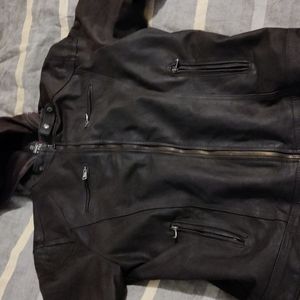 Leather jacket